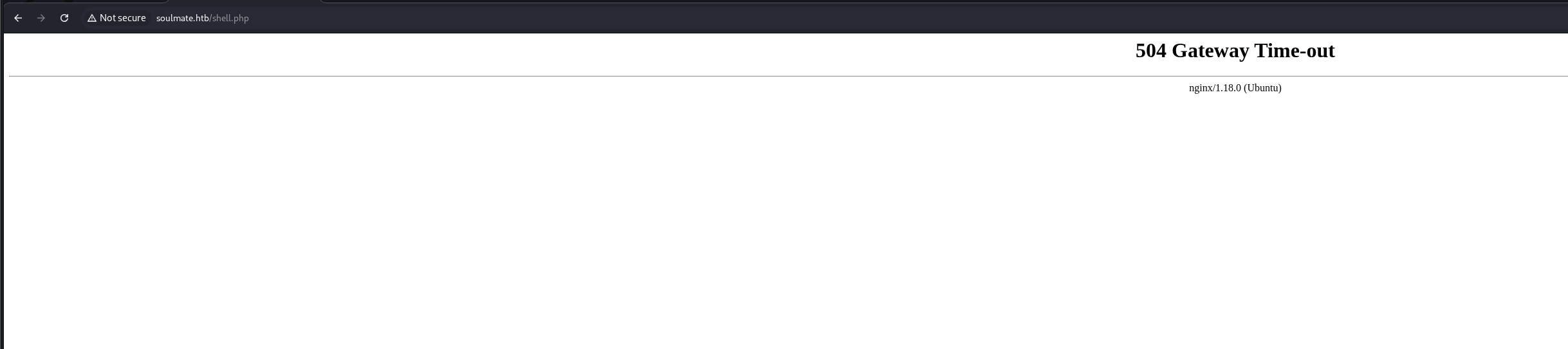 Successful meterpreter shell connection